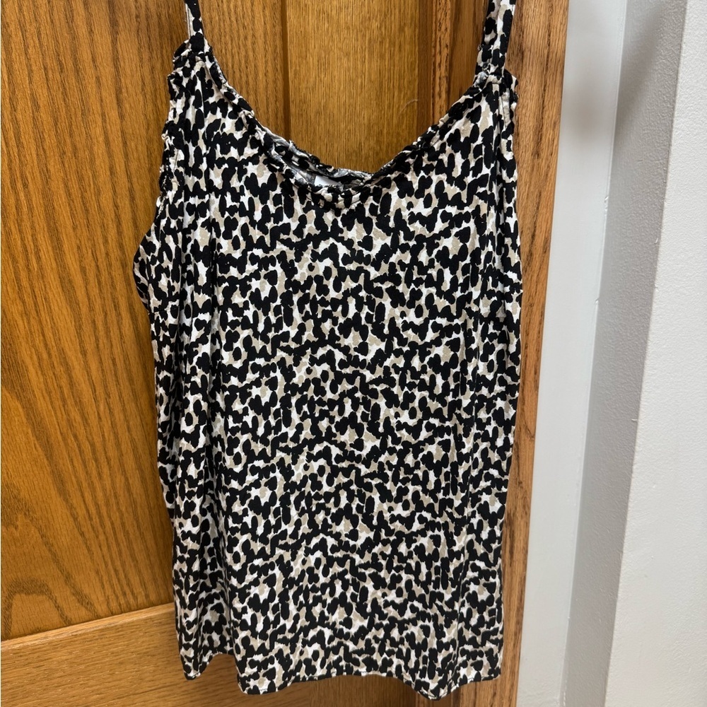 Old Navy Black and White Camisole